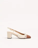 Valentino Valet Du Roi Kidskin Slingback Pumps 60Mm